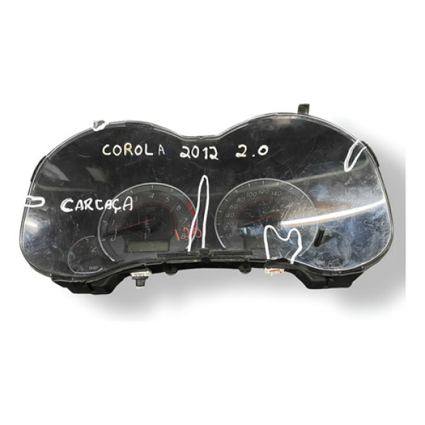 Carcaça Painel Insturmentos Toyota Corolla 2012 A2053277960 - Preto