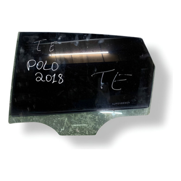 Vidro Porta Traseira Esquerdo Volkswagen Polo 2018 2019