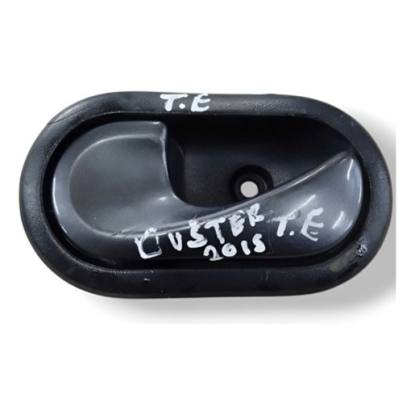 Maçaneta Interna Traseira Esquerda Duster 2015 0503100 R Preto Traseira