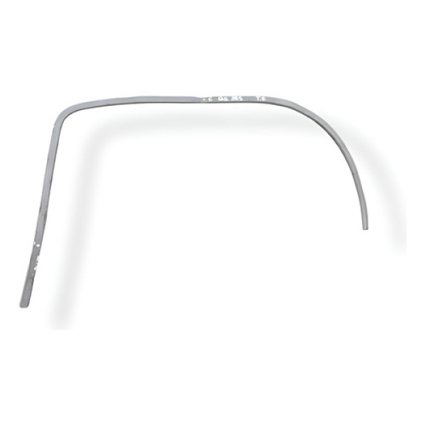 Borracha Pingadeira Porta Traseira Esquerda  Chery Qq 2015 - Prateado