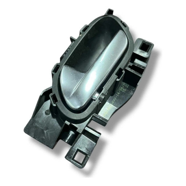 Maçaneta Interna 207 Traseira Esquerda 2008 2009 96605254vv Preto Dianteira