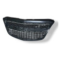 Grade Central Parachoque Dianteiro Agile 2013 94705154 Preto Fosco