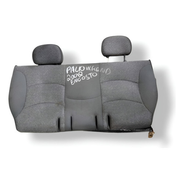 Encosto Banco Traseiro Fiat Palio Weekend 1.6 2002 Preto