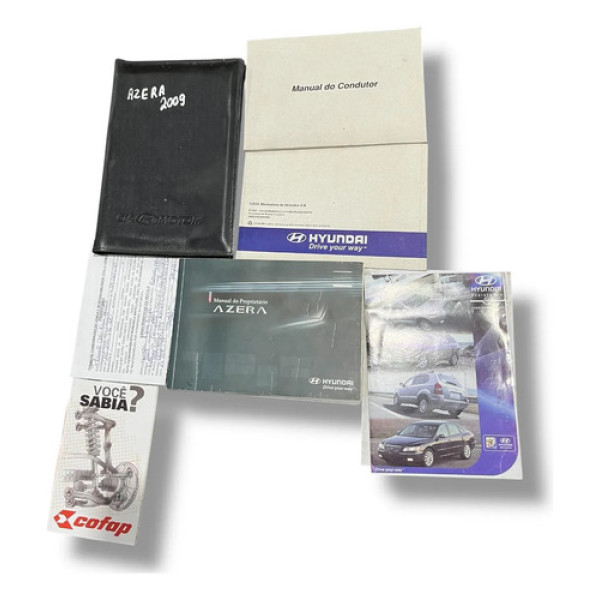 Manual Usuario / Proprietario Hyundai Azera 2009 A 2011