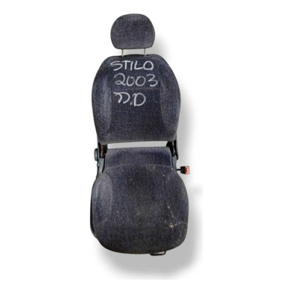 Banco Dianteiro Direito Fiat Stilo 2003 2004 2005  Detalhe Preto