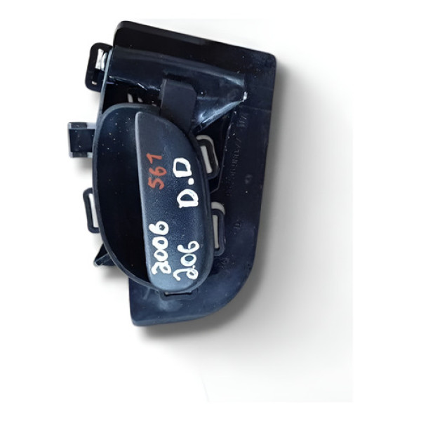 Maçaneta Int Dianteira Direita Peugeot 206 2006 9623698077 Dianteira