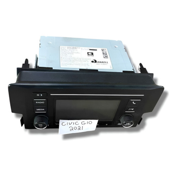 Radio Tela Multimídia Honda Civic G10 17/21 39100temm010c2 1