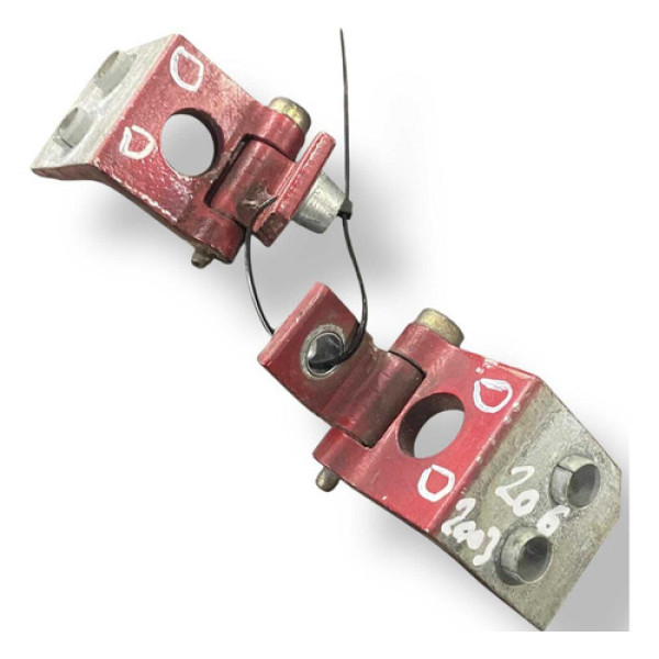 Par Dobradiças Porta Dianteira Direita Peugeot 206 2003 2004