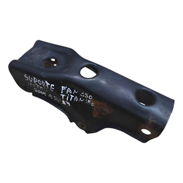 Berço Suporte Motor Fan 125 Titan Fan 150 2009 A 2013 Preto