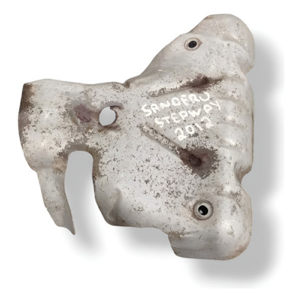 Capa Defletor Calor Renault Sandero Stepway 07/12 8200667880 Prateado