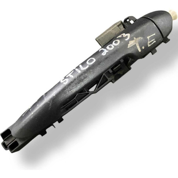 Maçaneta Externa Traseira Esquerda Fiat Stilo 2003 242055 Cinza Traseira