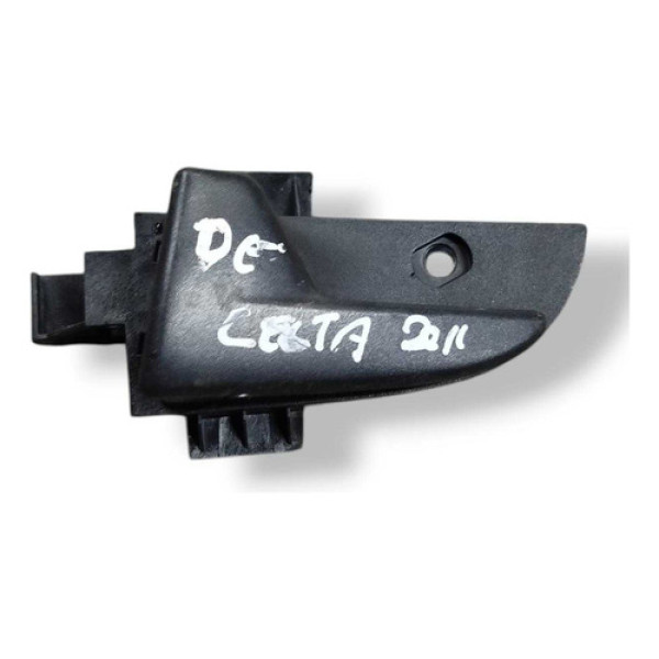 Maçaneta Interna Dianteira Esquerda Chevrolet Celta 93373217 Preto Dianteira