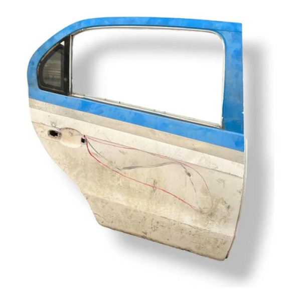 Porta Traseira Direita Original Voyage 2014/2016 C/detalhe Traseira Direita Branco