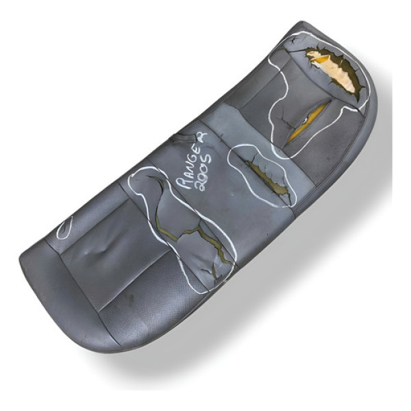 Carcaça Assento Banco Traseiro  Ford Ranger 2005 2006 2007 Preto