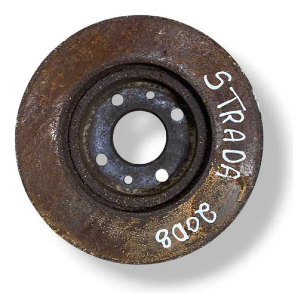 Disco Freio Dianteiro Esquerdo Manual Fiat Strada 2008 2009