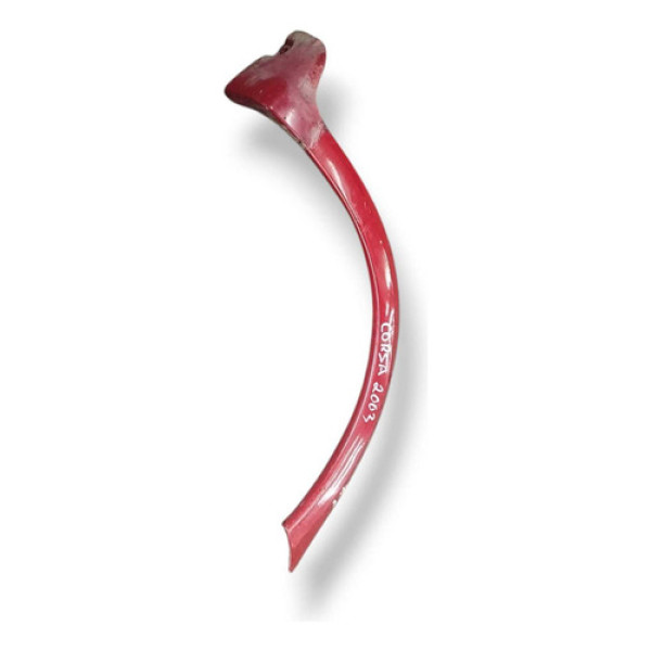 Moldura Paralama Traseira Esquerdo Corsa 2003 93396137 Vermelho