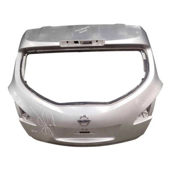 Tampa Traseira Porta Malas Murano 2008 2009 A0r10029 Detalhe Prateado