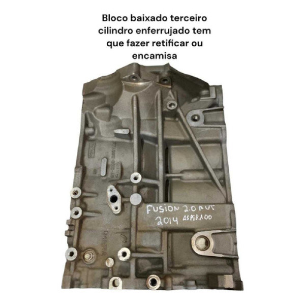 Bloco Motor Baixado Fusion 2.0 2014 Aut 