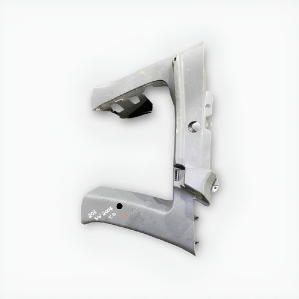 Moldura Suporte Bagagito Dire Peugeot 206 Sw 2006 9641525177 Cinza