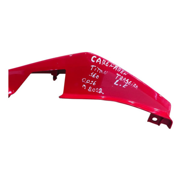 Carenagem Tras Esquerda Titan 160 2016 A 2022 77223kvsj200 Vermelho