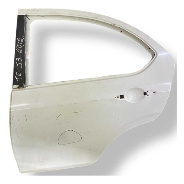 Porta Traseira Esquerda Jac J3 2012 2013 2014 Detalhes Traseira 1 Branco