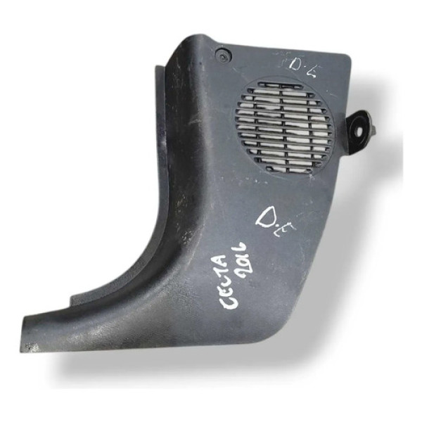 Moldura Soleira Dianteira Esquerda Celta 2011 2012 93330817 Preto