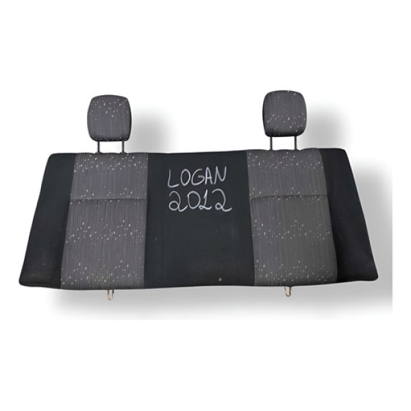 Encosto Banco Traseiro Renault Logan 2012 2013 2014 2015 Preto