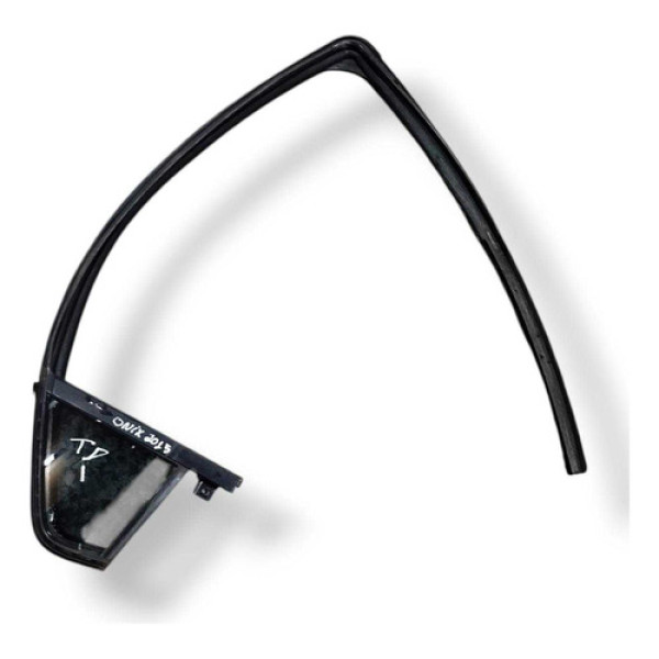 Borracha Canaleta Fixa Traseira Direita  Chevrolet Onix 2015 Preto