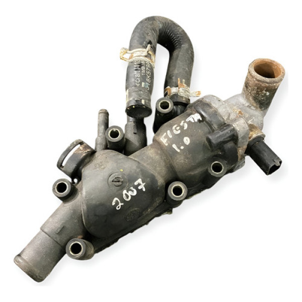 Carcaça Da Válvula Termostática Ford Fiesta 1.0 2007 A 2010