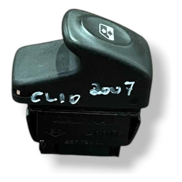 Botão Interruptor Vidro Elétrico Dianteiro Direito Clio 2007