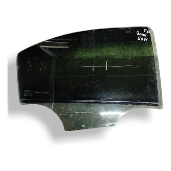 Vidro Porta Traseira Direita Chevrolet Sonic Ltz 1.6 2014