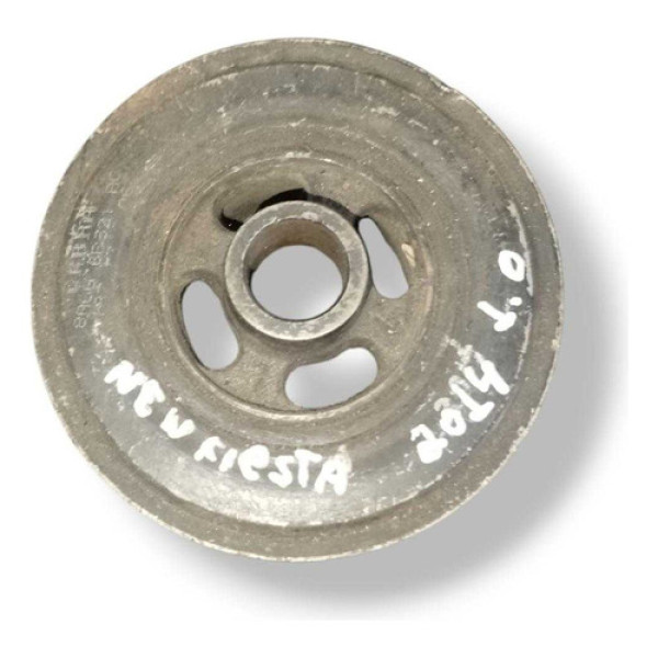 Polia Virabrequim Ford New Fiesta 1.0 2014 2015 8a6g6b321ac