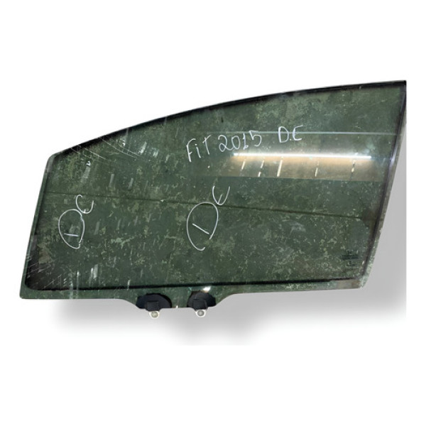 Vidro Porta Dianteira Esquerda Honda Fit 2015 2016 2017