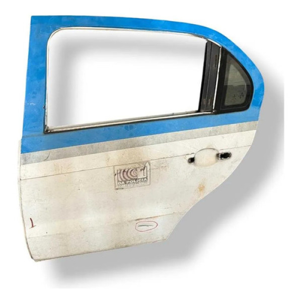 Porta Traseira Esquerda Gol G6 Voyage 2014 A 2016 Detalhe Traseira Esquerda Branco