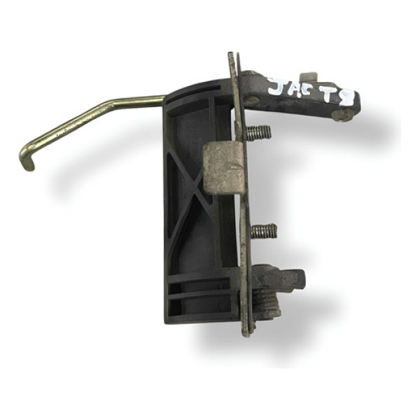 Maçaneta Tampa Traseira Porta Malas Jac  T8 2013 A 2015 - Prateado - Traseira