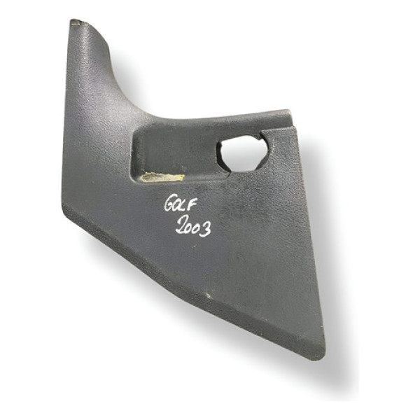 Acabamento Soleira Dianteira Esquerda  Golf 2003 1j1863483g Preto