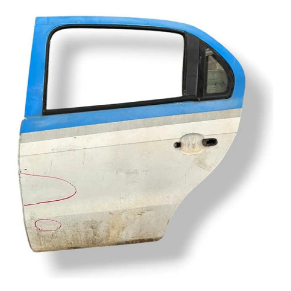 Porta Traseira Esquerda Voyage Gol G6 2014/2015/2016 Detalhe Traseira Esquerda Branco