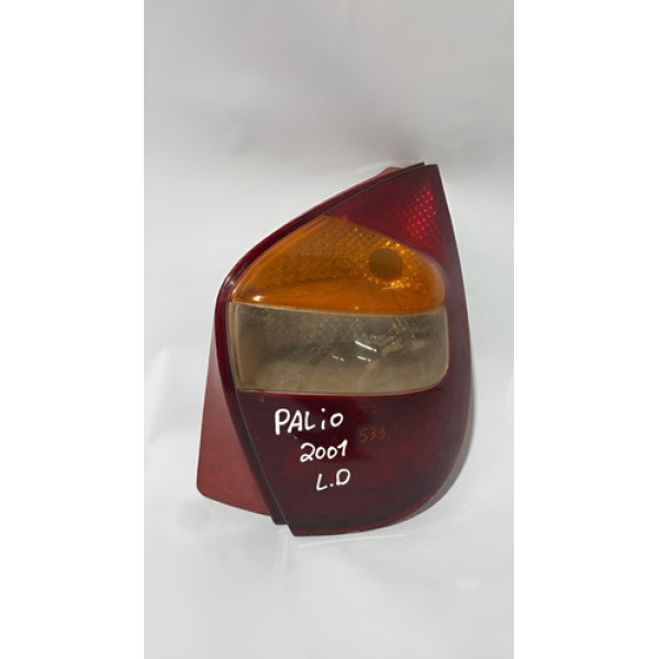 Lanterna Traseira Direita Fiat Palio 2001 Direito Água