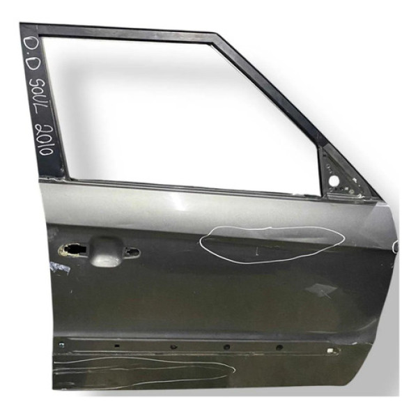 Porta Dianteira Direita Kia Soul 1.6 2011 A 2014 Detalhe Dianteira Direita Cinza