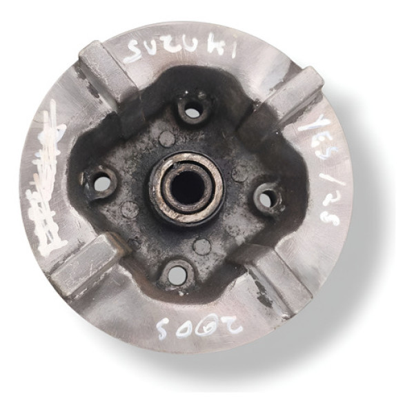 Flange Da Coroa Contra Cheque Suzuki Yes 125 2005 2006 2007 Preto