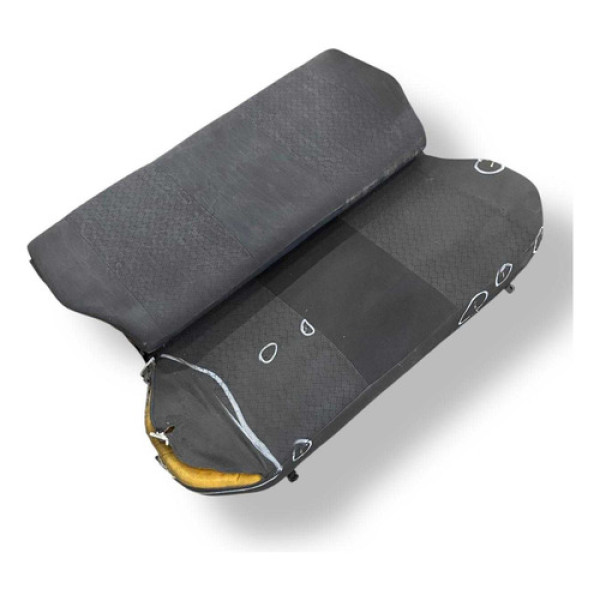 Carcaça Banco Traseiro Fiat Siena 2005 2006 2007 Detalhe Prateado