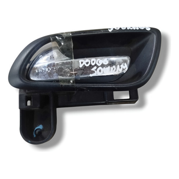 Maçaneta Interna Traseira Esquerda Dodge Journey 2013 2014 - Preto - Traseira