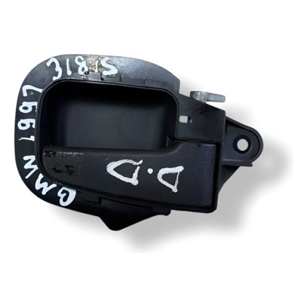 Maçaneta Interna Dianteira Direita Bmw  318i S 1.9 1997/98  Preto Dianteira