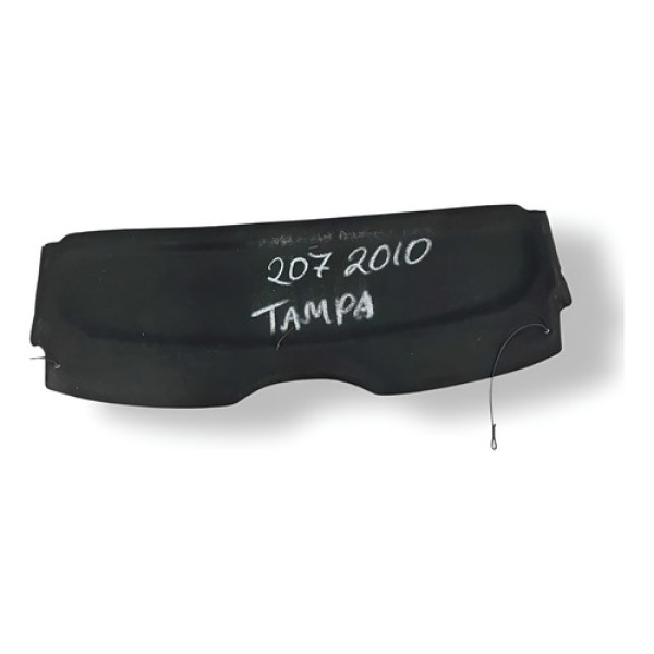Tampa Porta Malas Peugeot 207  2007 2008 2009 2010 - Preto