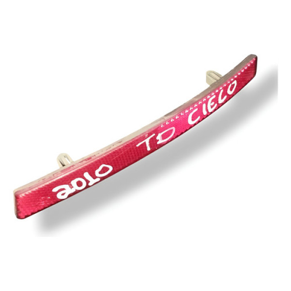 Refletor Olho Gato Parachoque Tras Dir Cielo 2010 M128208020 Preto