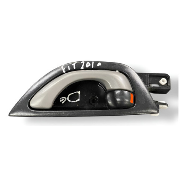 Maçaneta Interna Dianteira Esquerda Honda Fit 2009 2010 2011 Prateado Dianteira