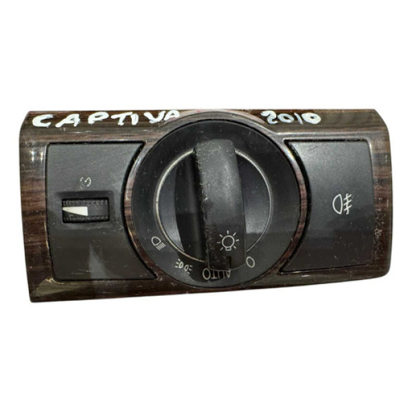 Botão Comando Farol Chevrolet Captiva 2008/2009/2010/2011