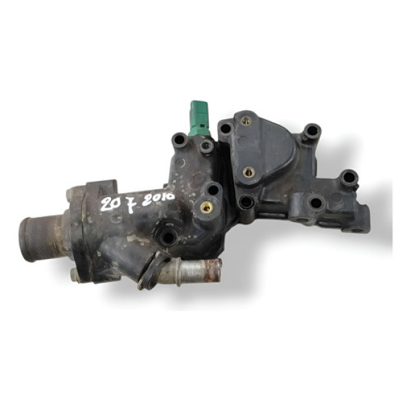 Carcaça Válvula Termostática Peugeot 207 1.4 2010 9654775080
