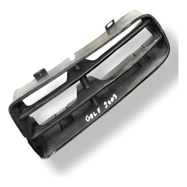 Grade Farol De Milha Volkswagen Golf 2003 2004 1j0853666 Preto Esquerdo