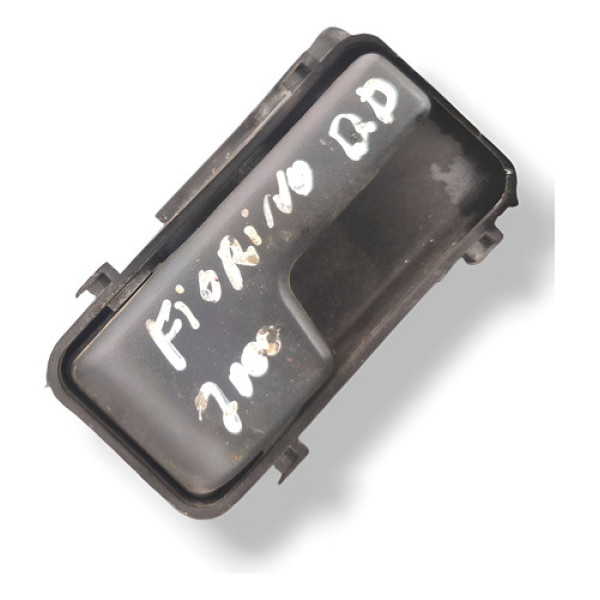 Maçaneta Interna Dianteira Direita  Fiat Fiorino 1999 A 2002 Preto Traseira
